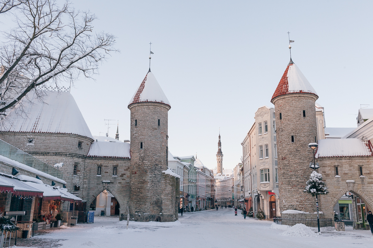 Вирусские ворота в старом городе Таллина