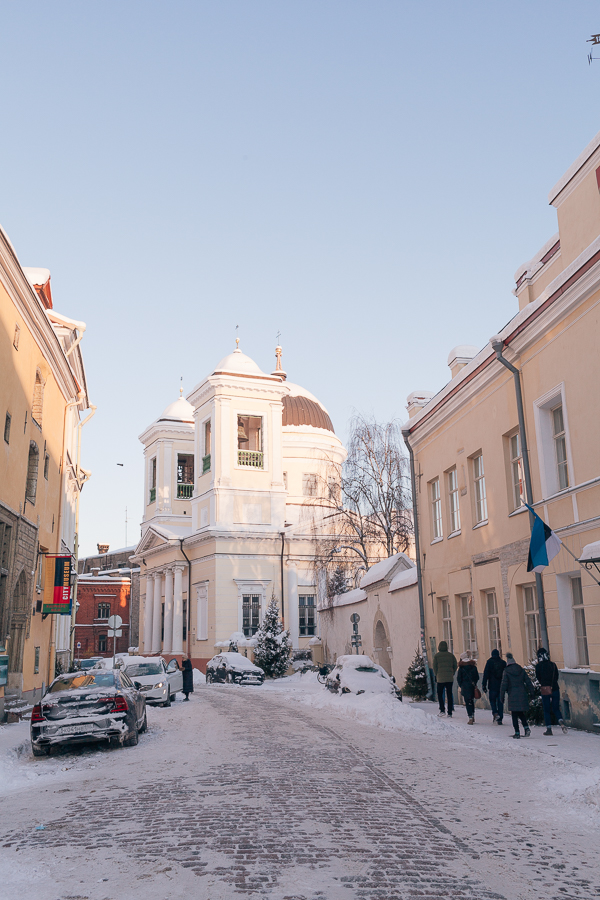 Русская православная церковь в старом городе Таллина